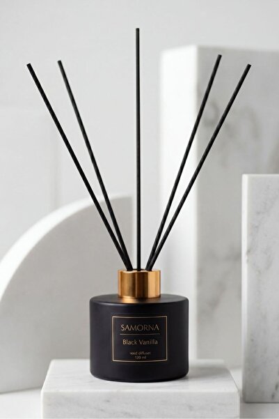 SAMORNA SCENT MARKETING Black Vanilla Oda Kokusu Vanilyanın Baharatlı Hali 12...