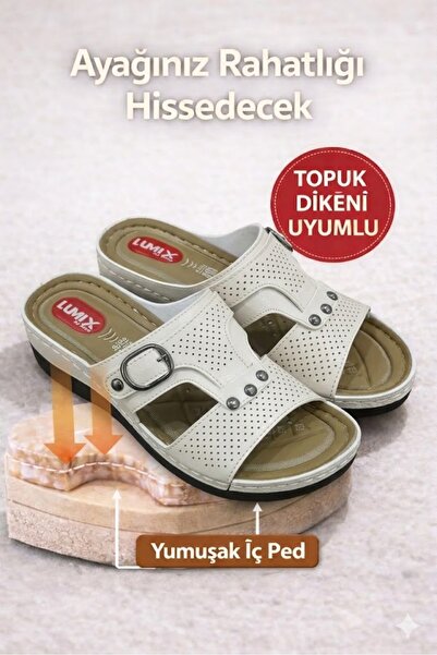 Behtah Kundura Heel Spur Supported Ultra Comfort Daily Puff Soft Anatomical S...