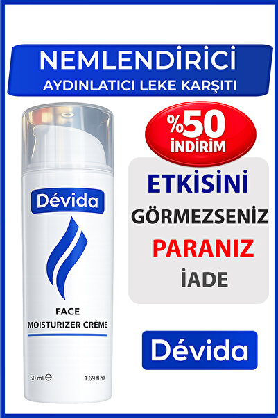 Devida Nemlendirici Aydınlatıcı Ceramide Centella Panthenol B5 Yüz Bakım Krem...