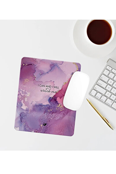 Özer Store Μοτίβο Προτρεπτικά Λόγια Ορθογώνιο Mouse Pad με Στήριγμα καρπού