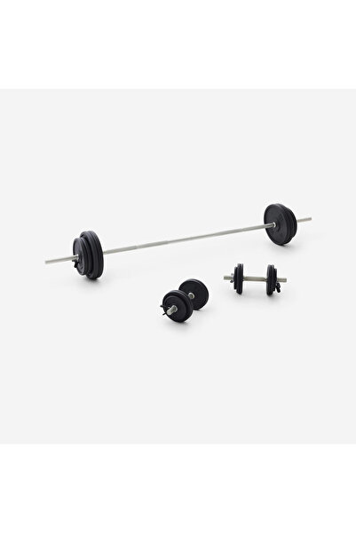 Decathlon Domyos Kas Geliştirme Ağırlık Seti - 93 kg