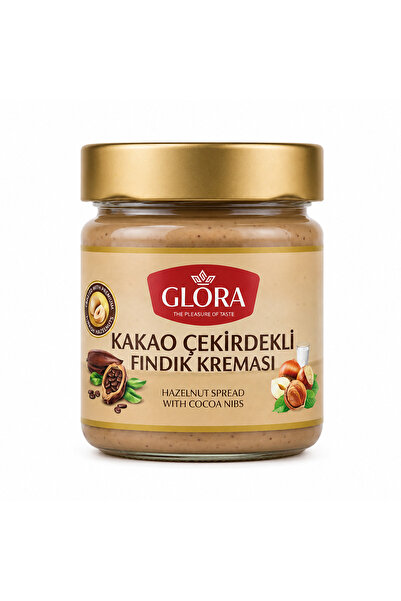 Glora Kakao Çekirdekli Fındık Kreması 200gr