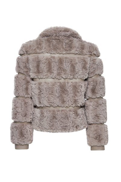 Derimod Melrose Women's Mink Teddy Leather Coat 24Wgp5019Ff