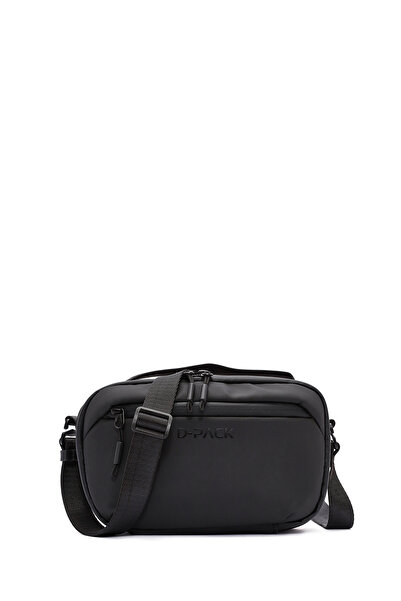 Derimod D-Pack Erkek Siyah Kumaş Çapraz Çanta 24WBD30066F