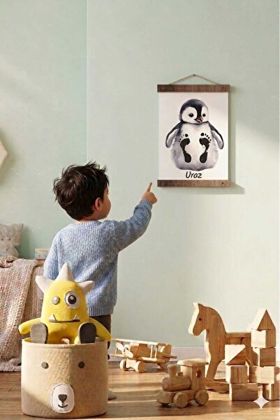 Penguen Ayak İzi Seti 20x35 cm 0-2 Yaş