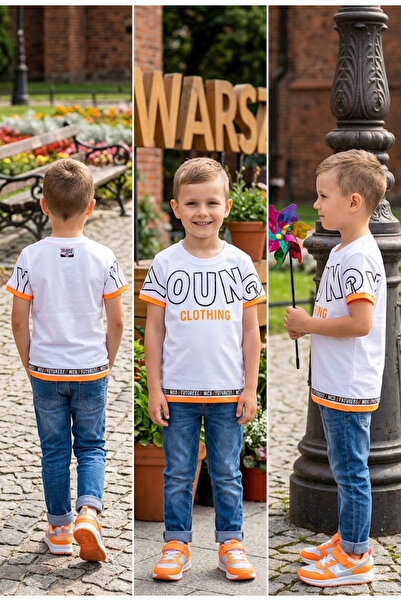 meyastore Boy's T-Shirt Printed