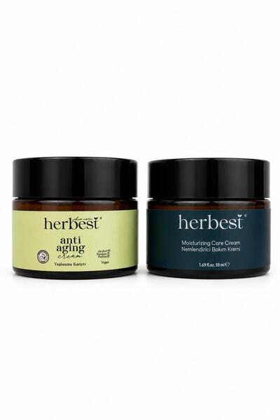 Herbest ANTİAGİNG KREM&& NEMLENDİRİCİ KREM SET