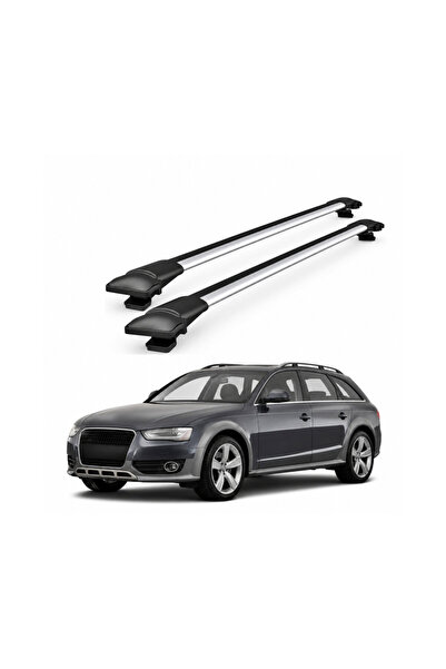 ART Bare portbagaj transversale auto aluminiu compatibile Audi A4 Avant / All...