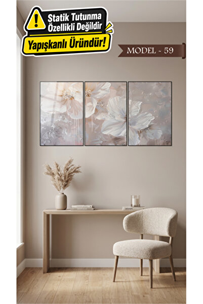 Akıllı Kağıt Floare adezivă cu aspect de sticlă (Model- 59)
