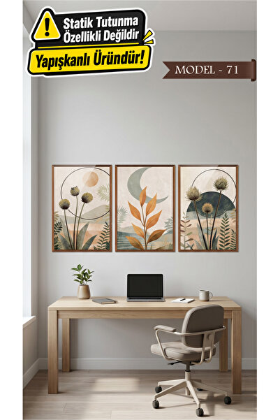 Akıllı Kağıt Floare adezivă cu aspect de sticlă (Model- 71)