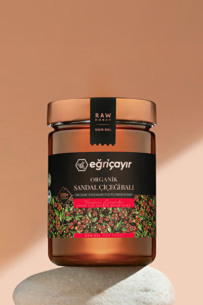 Eğriçayır Organik Sandal Çiçeği Balı 850g