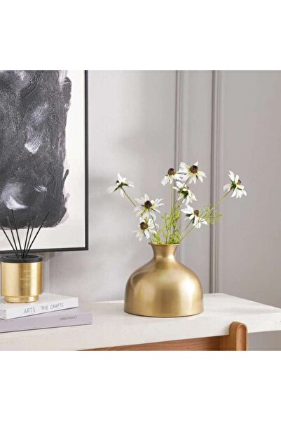 PAN HOME Sauve Short Vase 21x21x17cm-gold