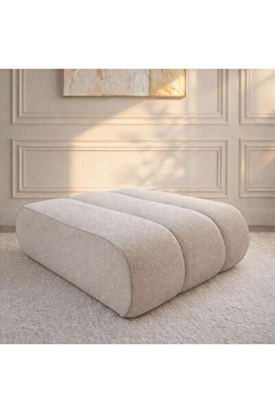 PAN HOME Oru Ottoman- Beige