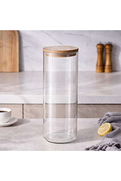 PAN HOME برطمان زجاجي لوكاس 1.7 لتر - شفاف