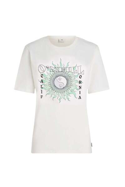 O'Neill Tricou de damă cu imprimeu grafic, Must-have de vară SS 2025 - Alb - M
