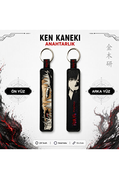 KeyB Tokyo Ghoul Ken Kaneki Anime Anahtarlık Çanta Aksesuarı Hediyelik Figürlü