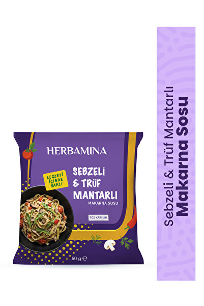 Herbamina Sebzeli & Trüf Mantarlı Makarna Sosu 50 gr
