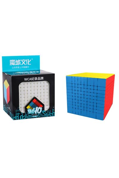 TOYFEST Moyu Meilong 10X10 Küp Hızlı Rübik Zeka Sabır Küpü