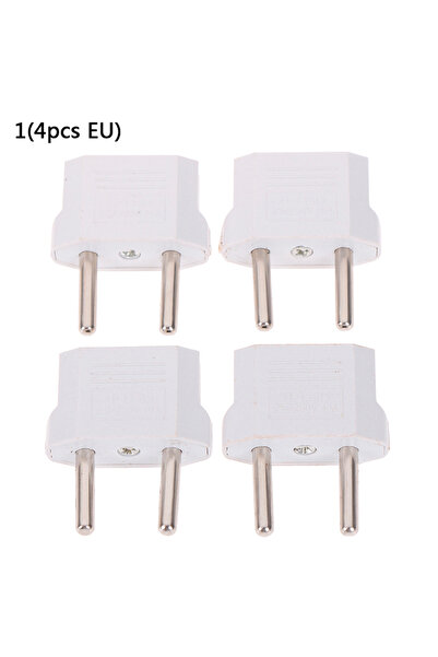 Choice EU 4pcs European Usa Eu To Us Plug Us To Eu Plug Travel Charger Adapte...