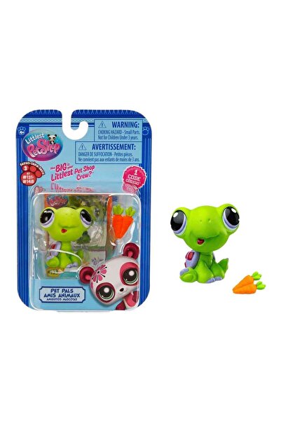 TOYFEST Littlest Pet Shop Minişler Tekli Paket Seri : 3 - NO :133 - Kaplumbağa