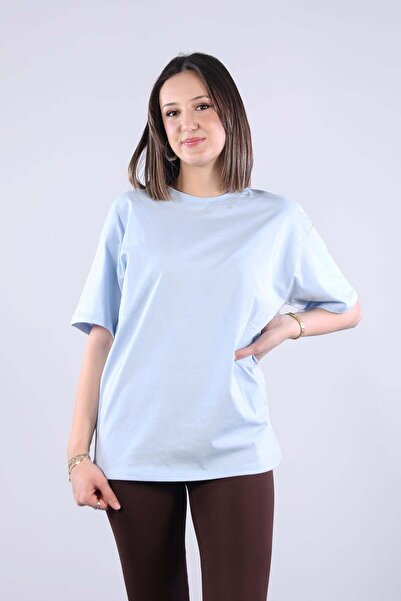 Mckanzie 26501 Tricou supradimensionat din jerseu cu guler O