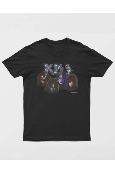 buzagi tasarım ürünleri Kiss Regular Unisex T-Shirt