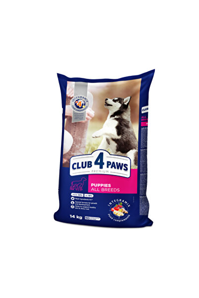 Club4Paws Club 4 Paws, Hrană uscată pentru câini pentru toate rasele, pui, 14kg