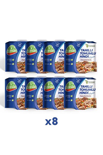 Bahar Hindi Pişmiş Hindi MucizeTahıllı Tohumlu Zeytinyağlı (But) 8 Adet
