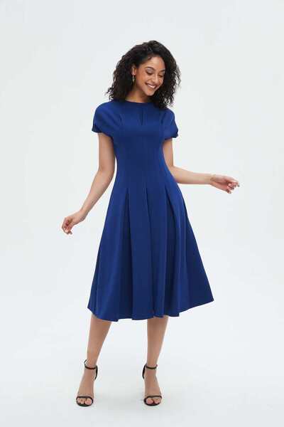 Nichii Women's Midi Ruffle Dress