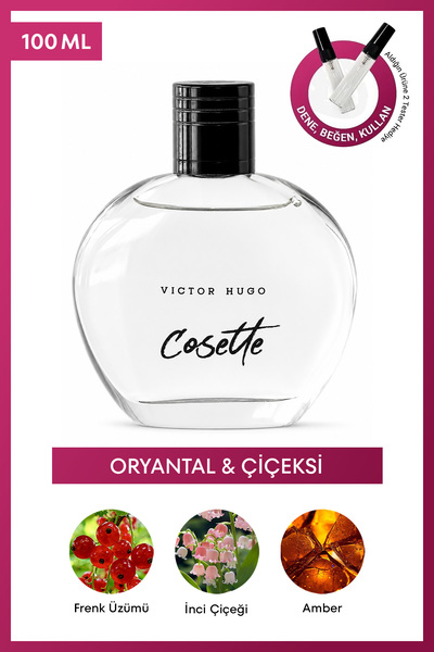 Victor Hugo Cosette EDP Women 100ml | Oriental, Floral | Blackcurrant, Lily o...