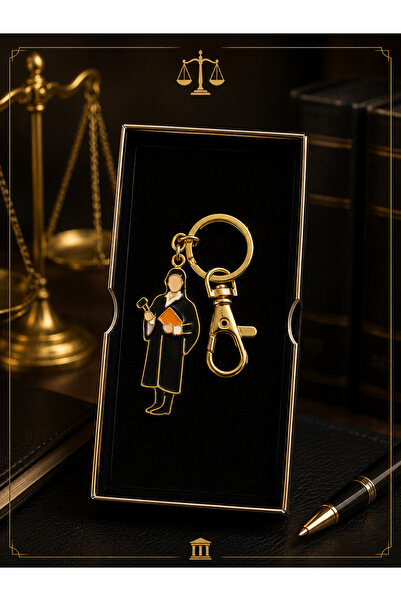 PULİNİN DÜKKANI Lawyer Figured Keychain – Stylish Keychain with Profession-Th...