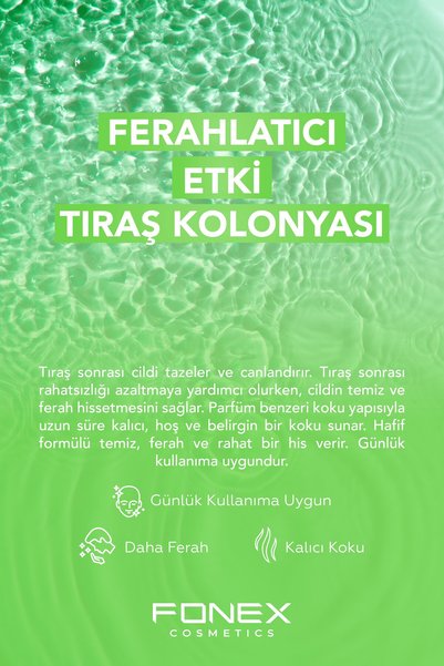 Fonex Tıraş Kolonyası Lush 600 ML