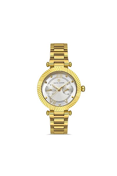 DAVID GUNER Dg-8415La-B1 Multi Function Women's Wristwatch