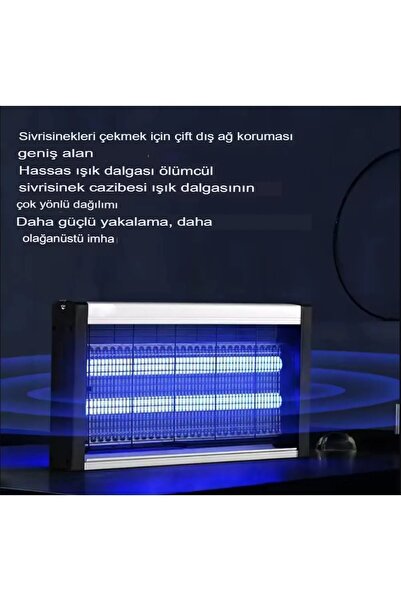Everest Grup Taşınabilir Elektrikli Led Sivrisinek Yok Edici Hem Gece Lambası Hem Haşere Engelleyicii