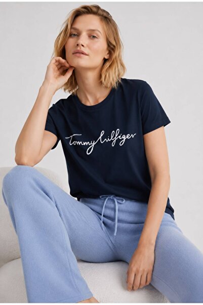 Tommy Hilfiger Kadın Heritage Crew Neck Tshirt