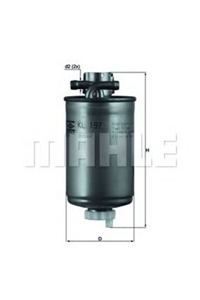 Mahle Original Filtru de combustibil KL 197