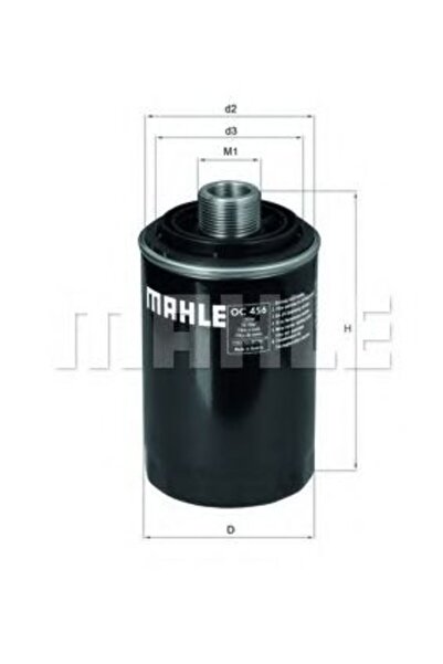 Mahle Original Filtru de ulei OC 456