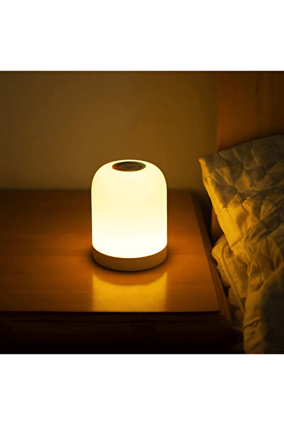 Happy Light Touch Control Rechargeable Led Table Lamp - 5 Lighting Modes & 6 ...
