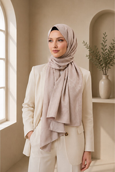 MİRSOY SCARF Zerafet Desen Kaymaz jakarlı Şal