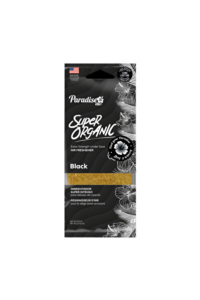 Paradise Extra Strength Under Seat Long Lasting Super Organic Black Air Fresh...