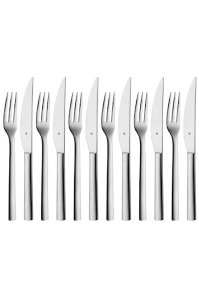WMF Set "Nuova" cutite si furculite friptura 12 piese