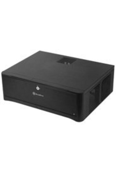 SilverStone SST-GD06B Grandia SST-GD06B USB 3.0, Mini ITX, Micro ATX, DTX, Negru