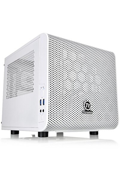 THERMALTAKE Core V1 Ediție Snow Alb Mini-ITX