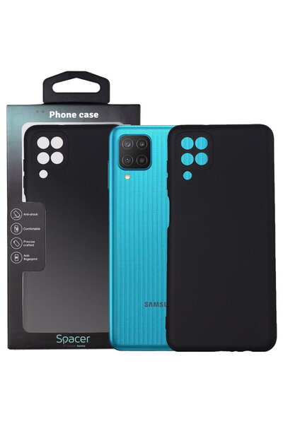 Spacer Калъф за смартфон за Samsung Galaxy M12, дебелина 2 мм, гъвкав силикон...