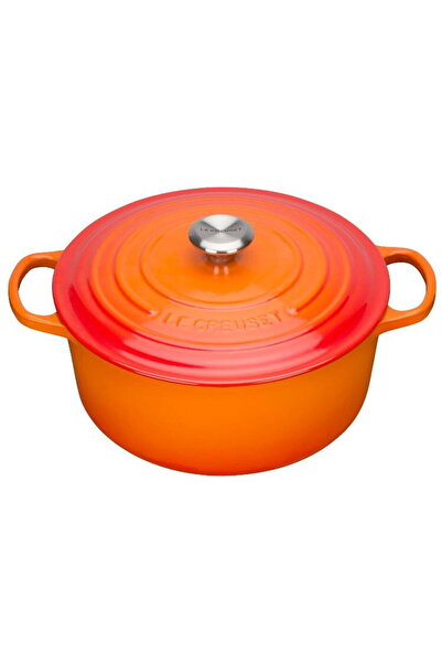 Le Creuset Casserole Signature rotundă 26 cm vulcanică