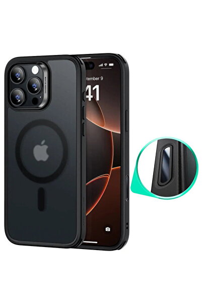 ESR Husa pentru iPhone 16 Pro - Classic Hybrid HaloLock - Frosted Black