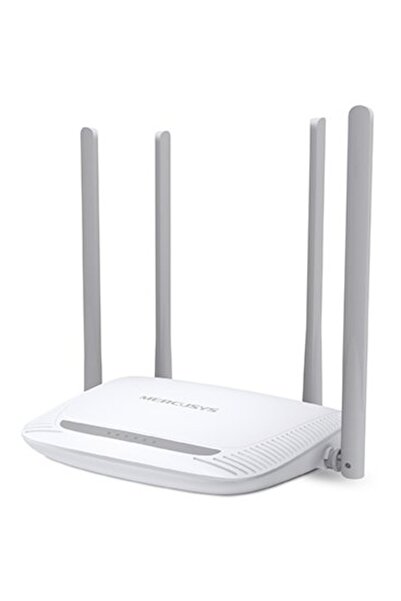 Mercusys Wireless 300Mbps, 4 porturi 10/100Mbps, 4 x antene externe, "MW325R"