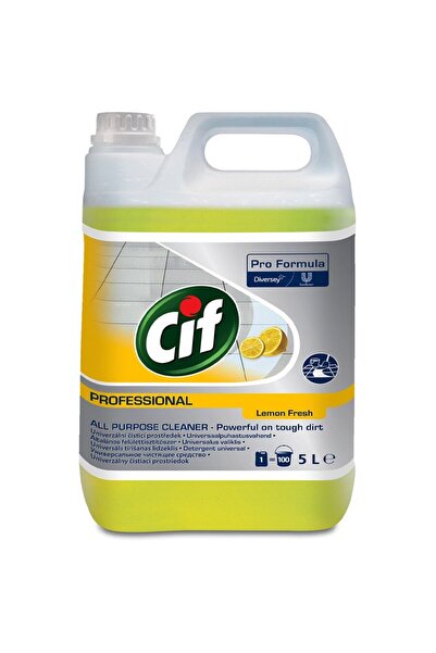 Cif Soluție profesională de curățare universală cu lămâie, 5l