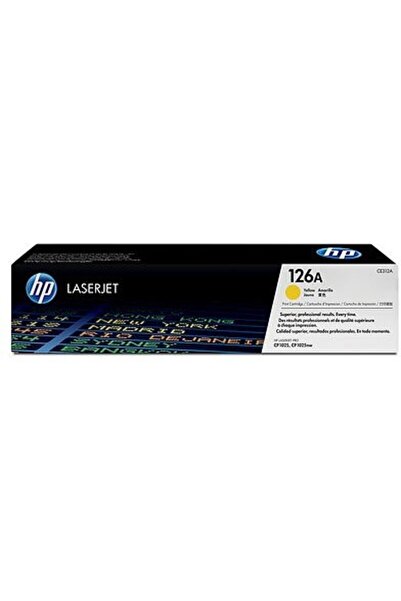 HP Toner laser 126A galben, 1000 pagini