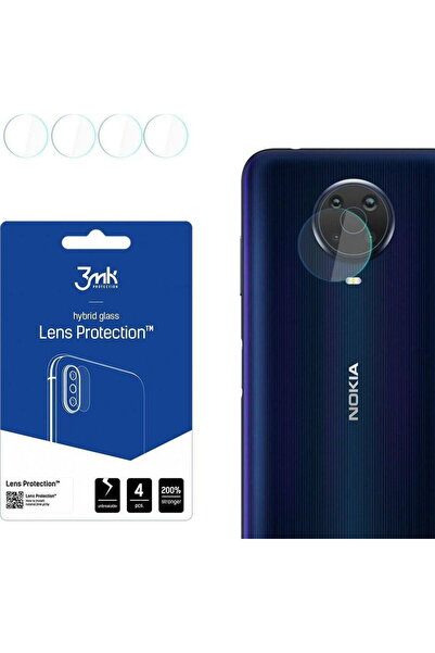 3MK Sticlă hibridă pentru lentila camerei Protecție lentilă Nokia G20 [PACHET...